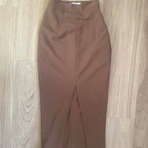 House of CB Brown Pencil Skirt